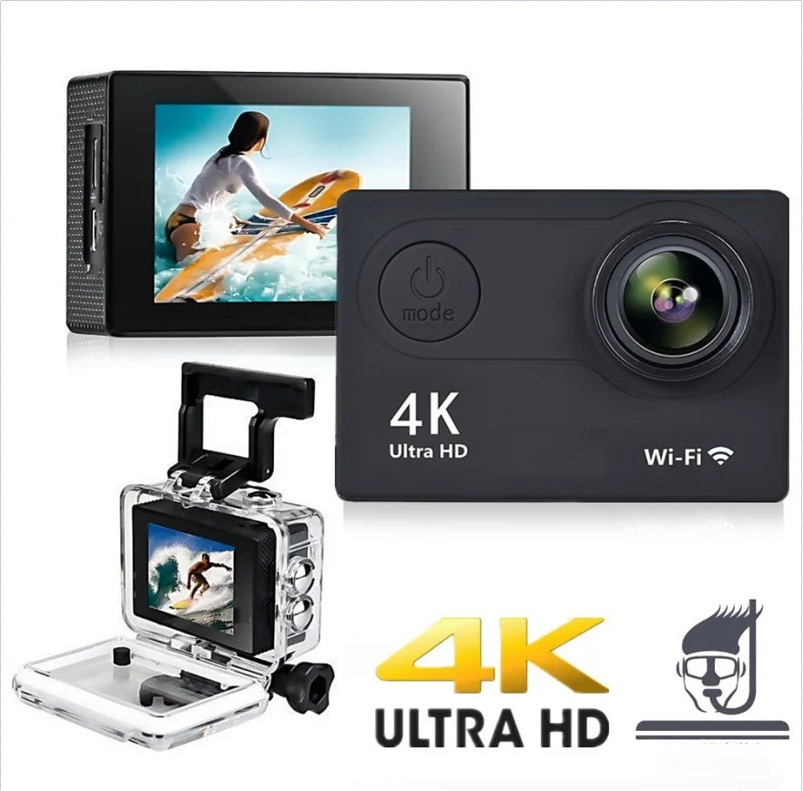 Akciona sportska KAMERA - ULTRA HD 4K WiFi