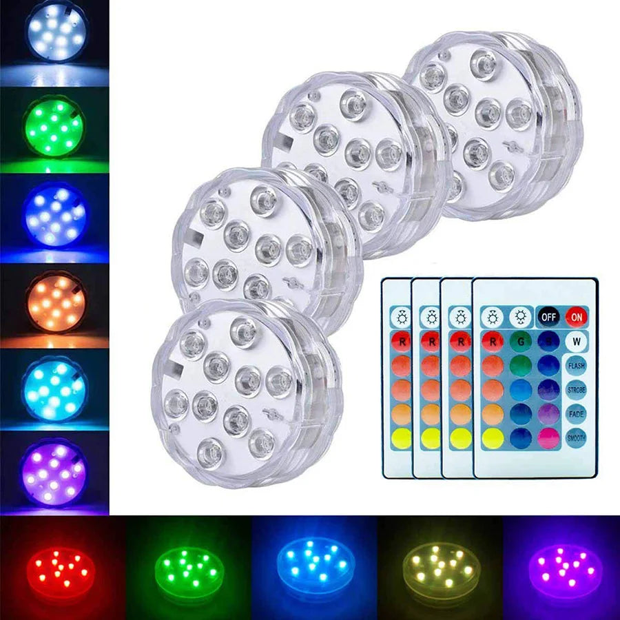 LED Svjetlo za BAZEN - 16 BOJA (2 kom)
