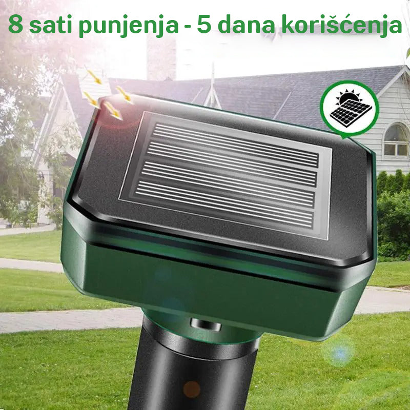 Solarni rastjerivač krtica i štetočina (1+1 BESPLATNO)