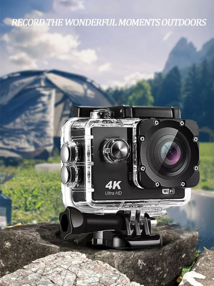 Akciona sportska KAMERA - ULTRA HD 4K WiFi