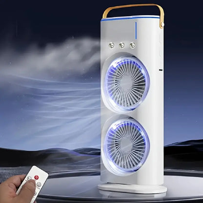Dupli LED Mini Ventilator sa Efektom Magle